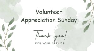 Volunteer Appreciation Mass & Luncheon